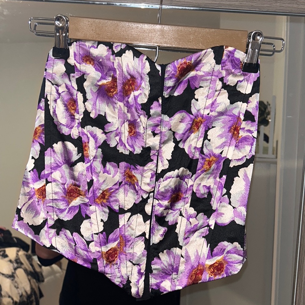 Flower Corset Top
